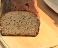 Roggen-Dinkel-Brot mit Leinsamen