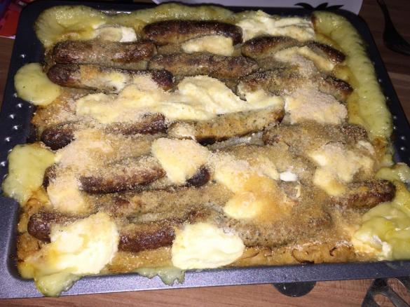 Sauerkraut mit Kartoffelbrei und Nürnberger Rostbratwürsten (aus der MIXX 1/2016)