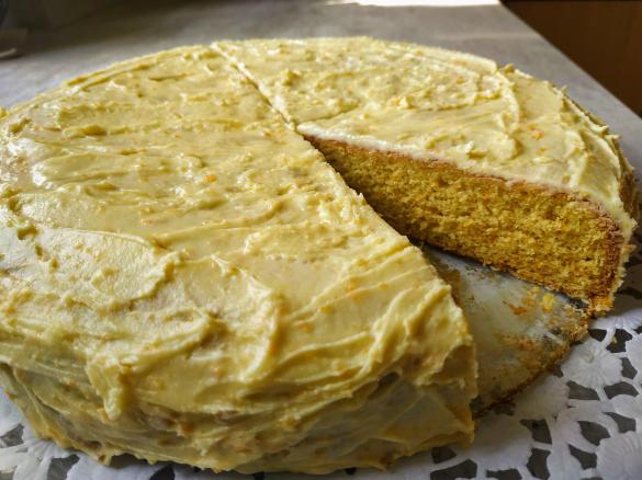 Orange Olive Oil Cake / Orangen-Kuchen mit Olivenöl