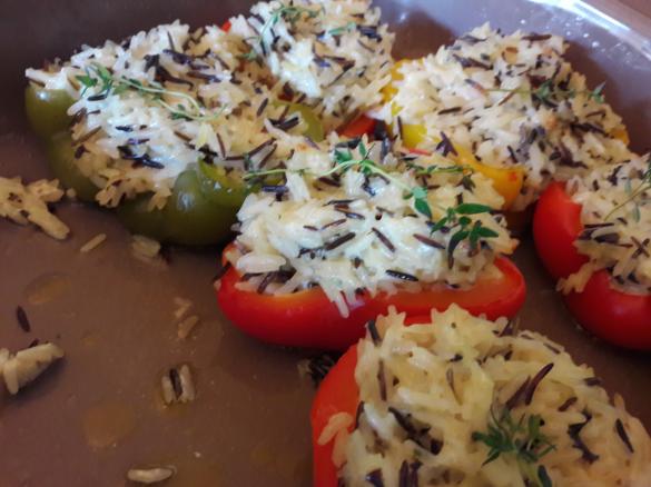 Gefüllte Paprikaschoten