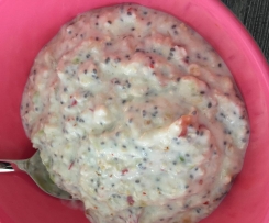 Ruckzuck Apfel-Trauben-Chia-Frühstück