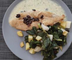 Kartoffel - Kohlrabi - Auflauf mit Fisch