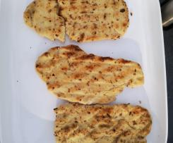 Grillbrot mit Röstzwiebeln