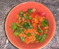 Einfacher Tomatenreis- One - Pot