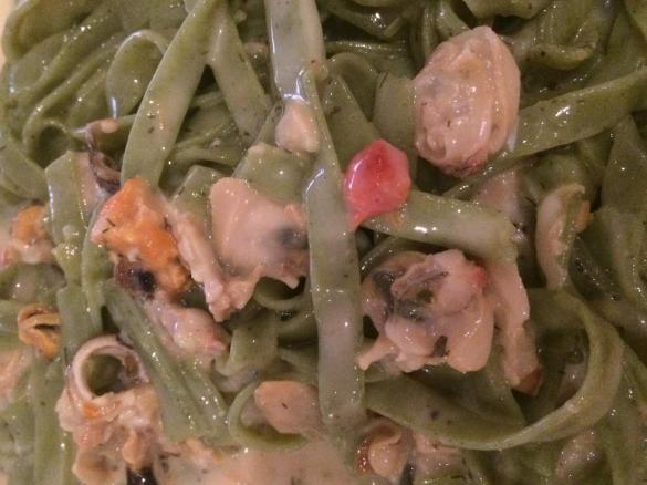 Tagliatelle Frutti de Mare - Urlaub zu Hause