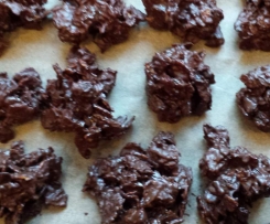 Schoko-Crossis mit Rum Rosinen 