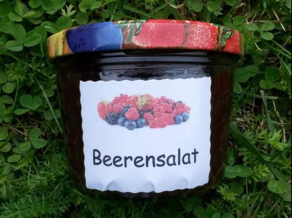Beerensalatmarmelade