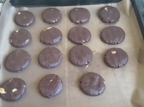 Erdnussbutter Cookies