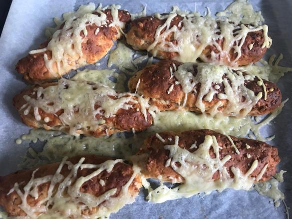 Käse Schinken Stangen