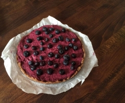 Beeren Rohkosttorte Vegan