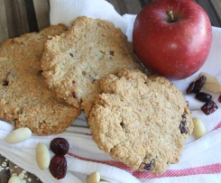 Vollwert-Frühstücks-Sport-Dinkel-Hafer-Kekse