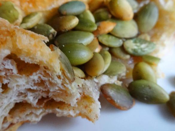 Hamburger Franzbrötchen mit Kübiskernen