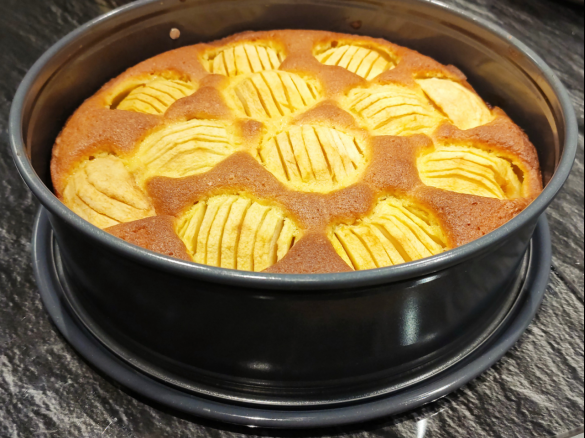 Leipziger (versunkener) Apfelkuchen