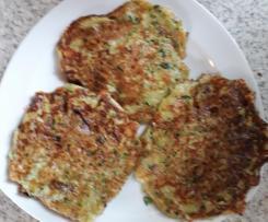 Zucchinipüfferchen mit Käse