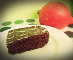 Saftiger Kürbis-Brownie