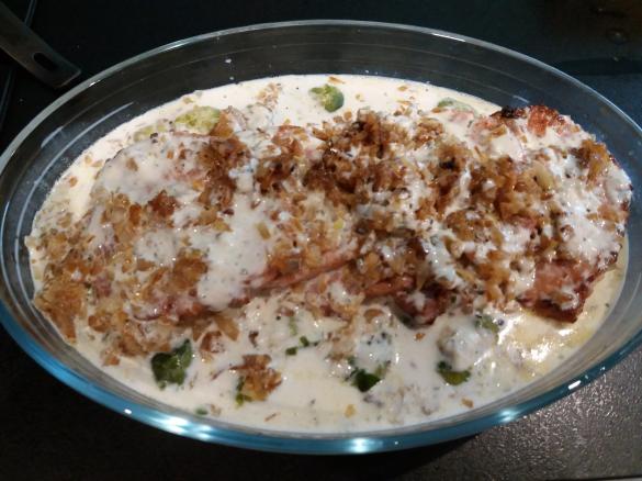 Rosenkohl Kassler Auflauf