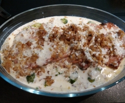 Rosenkohl Kassler Auflauf