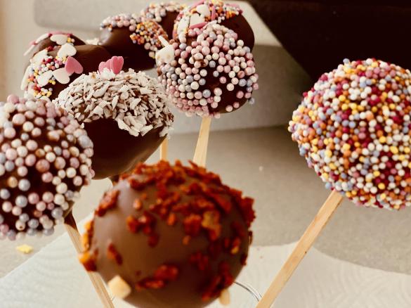 Brownie Pops - ohne backen