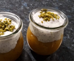 Mango-Chia Dessert