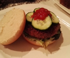Kidneybohnen Burger Patties - vegan