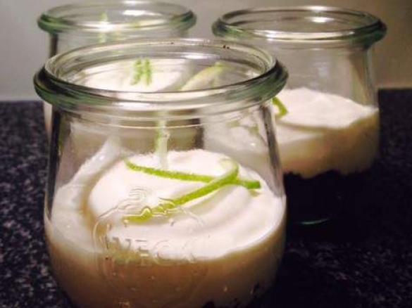 Limetten Cheesecake im Gläschen
