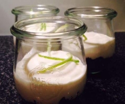 Limetten Cheesecake im Gläschen