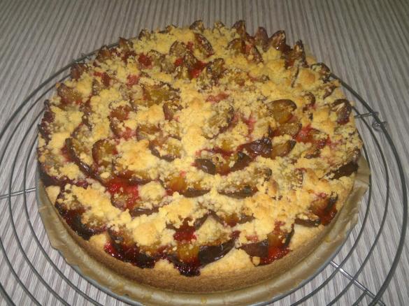 Pflaumenkuchen mit Streusel 