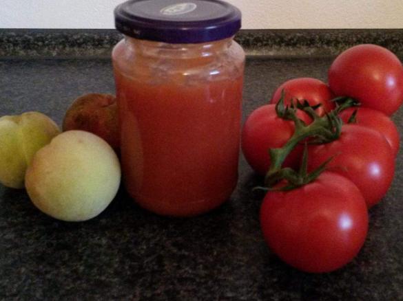 Pfirsich Tomaten Konfitüre 
