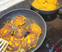 Möhren-Kichererbsen Bratlinge