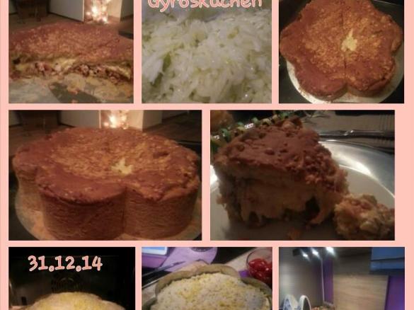 Gyros-Kuchen , Variante LilaLauneKüche