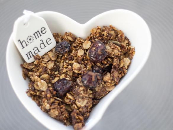 Cranberry-Schoko-Müsli