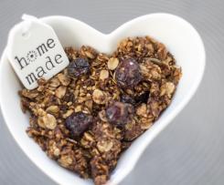 Cranberry-Schoko-Müsli