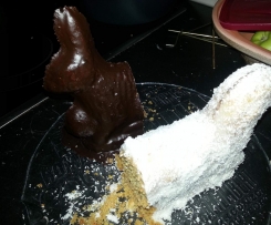 Möhrenkuchen glutenfrei oder auch mit normalem Mehl