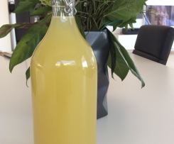 Ingwer-Sirup mit Zitrone und Orange