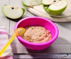 Dinkelbrei mit Apfel