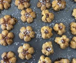 Ananas-Kokos-Plätzchen (Eigelbverwertung)