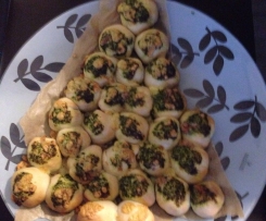 Pizzabällchen Tannenbaum