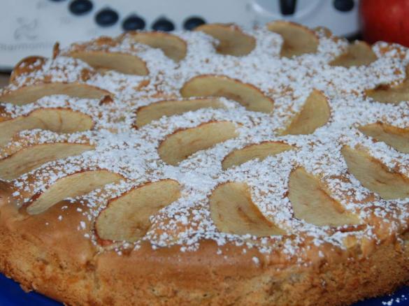 super einfacher, saftiger Apfelkuchen