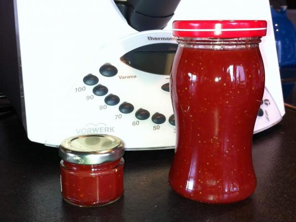 Erdbeermarmelade cremig ohne Stücke auf die Schnelle