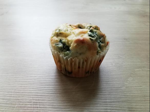 Spinat-Feta-Muffins