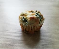 Spinat-Feta-Muffins