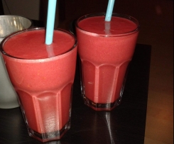 Bananen Mandarinen Himbeer Smoothie