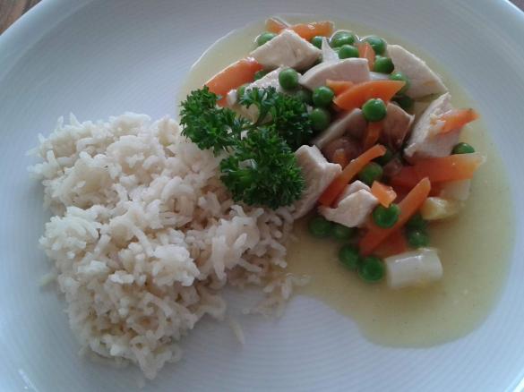 Queen's Hühnerfrikassée