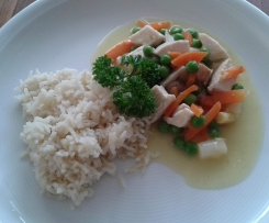 Queen's Hühnerfrikassée