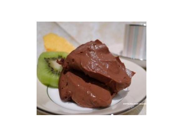 zartschmelzende Schokoladen-Dessert-Creme  ohne Ei