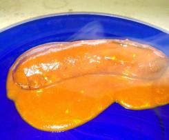 Currywurst mit Currysauce alla Mona