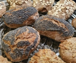 vegane Frühstücksbrötchen mit Joghurt