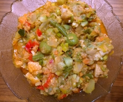 Antipasto (süß-sauer Gemüse-Allerlei)