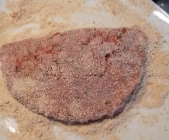 Bifteki mit Gemüsereis und Tzaziki