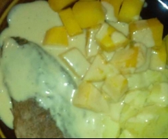 Tafelspitz mit Steckrüben/Kartoffeln und Meerrettichsoße